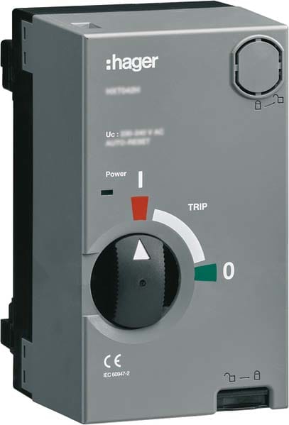 HAGER - HAGHXT041H COM MOTORE P250 100-110VAC/DC AUTORESET