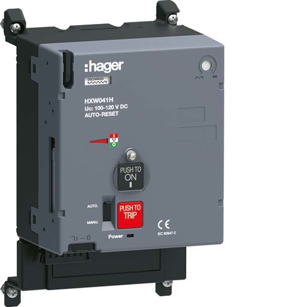 HAGER HAGHXW041H COM MOTORE P630 100-120VDC AUTORESET