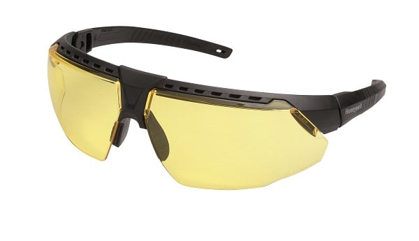 PIP SAFETY ITALIA SR HYE1034833 HONEYWELL AVATAR BLK FRM AMBER LENS HS