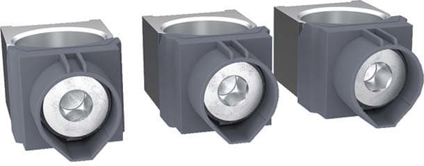 HAGER - HAGHYW001H SET 3 MORS CAVO X/P630 CU/AL 3P 1X35-300