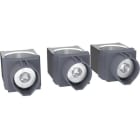 HAGER - HAGHYW001H SET 3 MORS CAVO X/P630 CU/AL 3P 1X35-300
