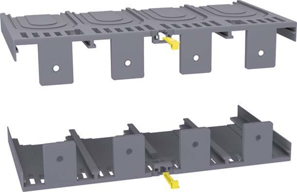 HAGER - HAGHYW026H SET 2 CALOTTE ATT POST/VER RIM X/P630 4P