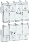 HAGER - HAGHZC218 Klemmenabdeckungen Lasttren. 100-160A 4P