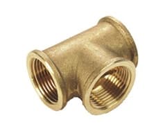 IBP BANNINGER ITALIA IBP8130 003003003 TEE UGUALE OTTONE 3/8