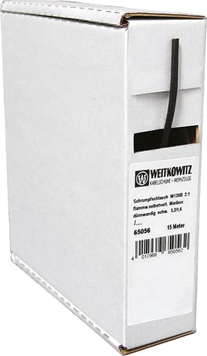 INTERCABLE SRL - INRICC65059 GUAINA TERMORESTR. W 135B, 2:1 NERO, 4,8