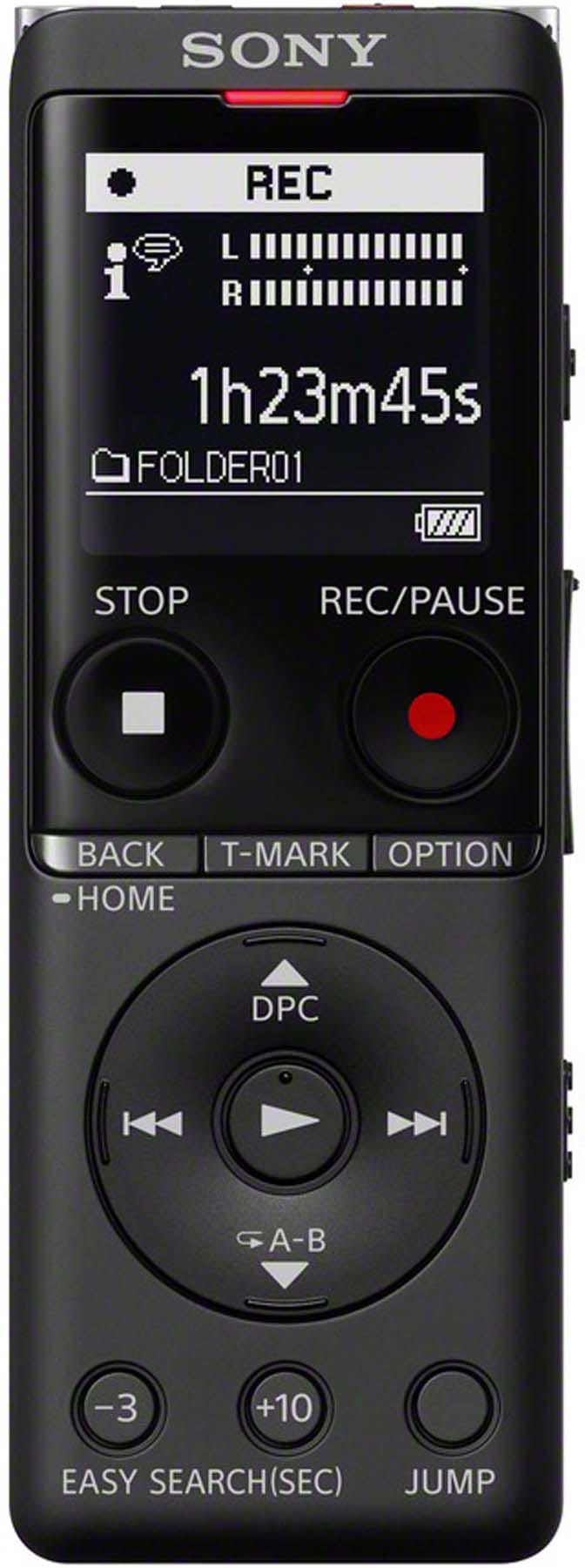SONY SONICDUX570B.CE7 DiktiergerAt Digital 4GB OLED USB MP3 W