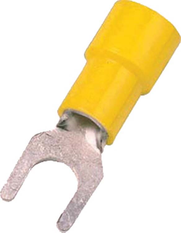 INTERCABLE SRL - INRICIQ64G TERMINALE ISOLATO DIN 46237, 4-6MM M4 G