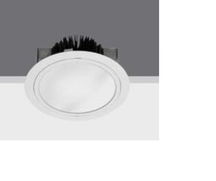 IDEALLUX IDXCLK43SN01 CLOCK LED S 39 5W 5540LM 4000K CAE BIANC