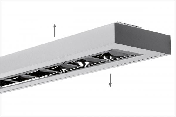 IDEALLUX IDXFLL57DINDL01 FLAT LN DRK ED/EI 58 29W 9680LM 4.0K DL