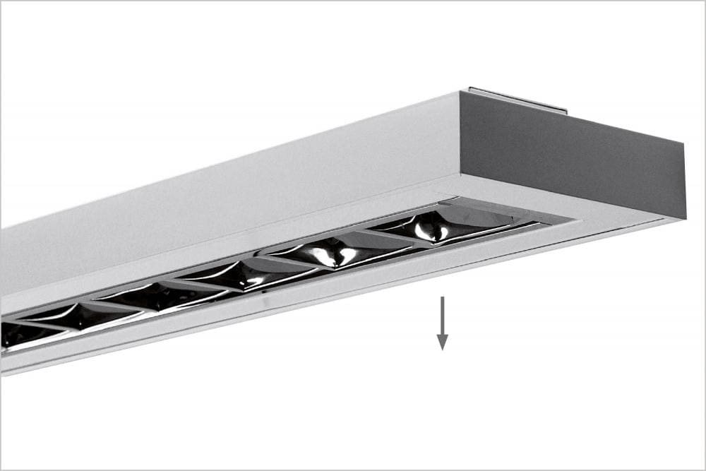 IDEALLUX IDXFLL57DW01 FLAT LN DRK ED 59W 10640LM 3.0K CA BI