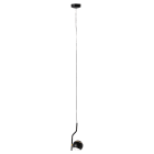 ROSSINI - RSSIGL101NOL SOSPENSIONE NERA/ORO LUCIDO LED 7W IP20