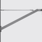 IGUZZINI ILLUMINAZI - IGZ3.6135.015.0 BRACCIO SINGOLO OBLIQUO FE.L=1500 PER NE