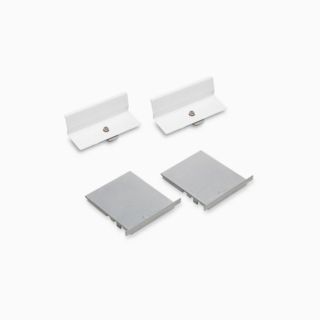 IGUZZINI ILLUMINAZI - IGZ3.MWP8.001.0 NR.2 TESTATE DI CHIUSURA MINIMAL PER IN9