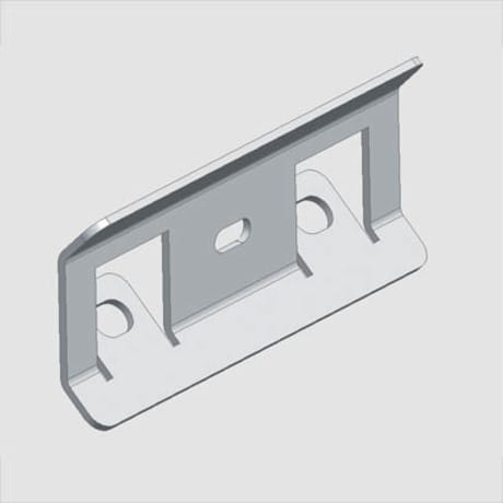 IGUZZINI ILLUMINAZI - IGZ3.MXM5.000.0 NR.5 CLIP DI FISSAG.X PROF.ANGOLARE X LE