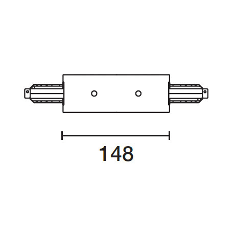 IGUZZINI ILLUMINAZI - IGZ3.MXY5.001.0 GIUNTO ALIMENTAZ.DIRETTO PER BINARIO INC