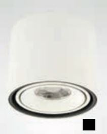 ILMAS SPA - ILA483022N2 4830 SUN/P M NERO 9W 3000K CRI>80 900LM