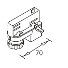 ILMAS SPA - ILA9600A111 ADATTATORE MECC.-EL. 6A BIANCO 7601-00-W