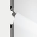 LINEA LIGHT (ILED) - ILD65028 FYLO ALU.1 SEMINCAS.126,7X44,5X2000