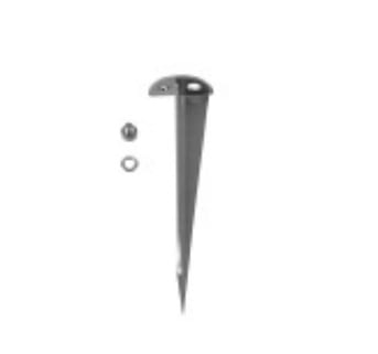 LINEA LIGHT (ILED) - ILD98669 Steel picket for ground mounting - 101mm