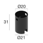 LINEA LIGHT (ILED) ILD98950 CONTROCASSA LAELLA NY.NERO 21/31
