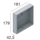 LINEA LIGHT (ILED) ILD99744 CONTROC.ABS ENVELOPE 181X179X43