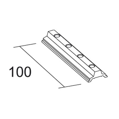 ELCOM SRL EOW6457-00-00 PIATTINA PER BINARIO TL 48VDC