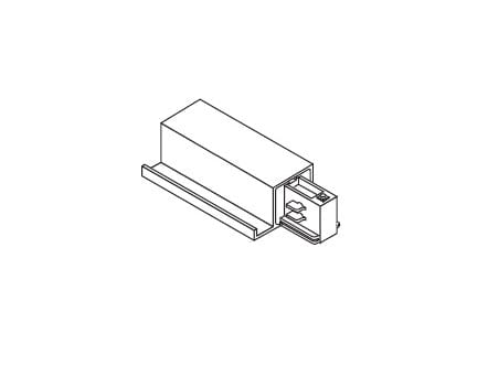 ELCOM SRL EOW7662-10-W30 CONNET. ALIMENTAZIONE LKM INCASSO DX NE