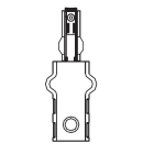 ELCOM SRL - EOW7802-00-W30 CONNETTORE ALIMENTAZIONE MM NE