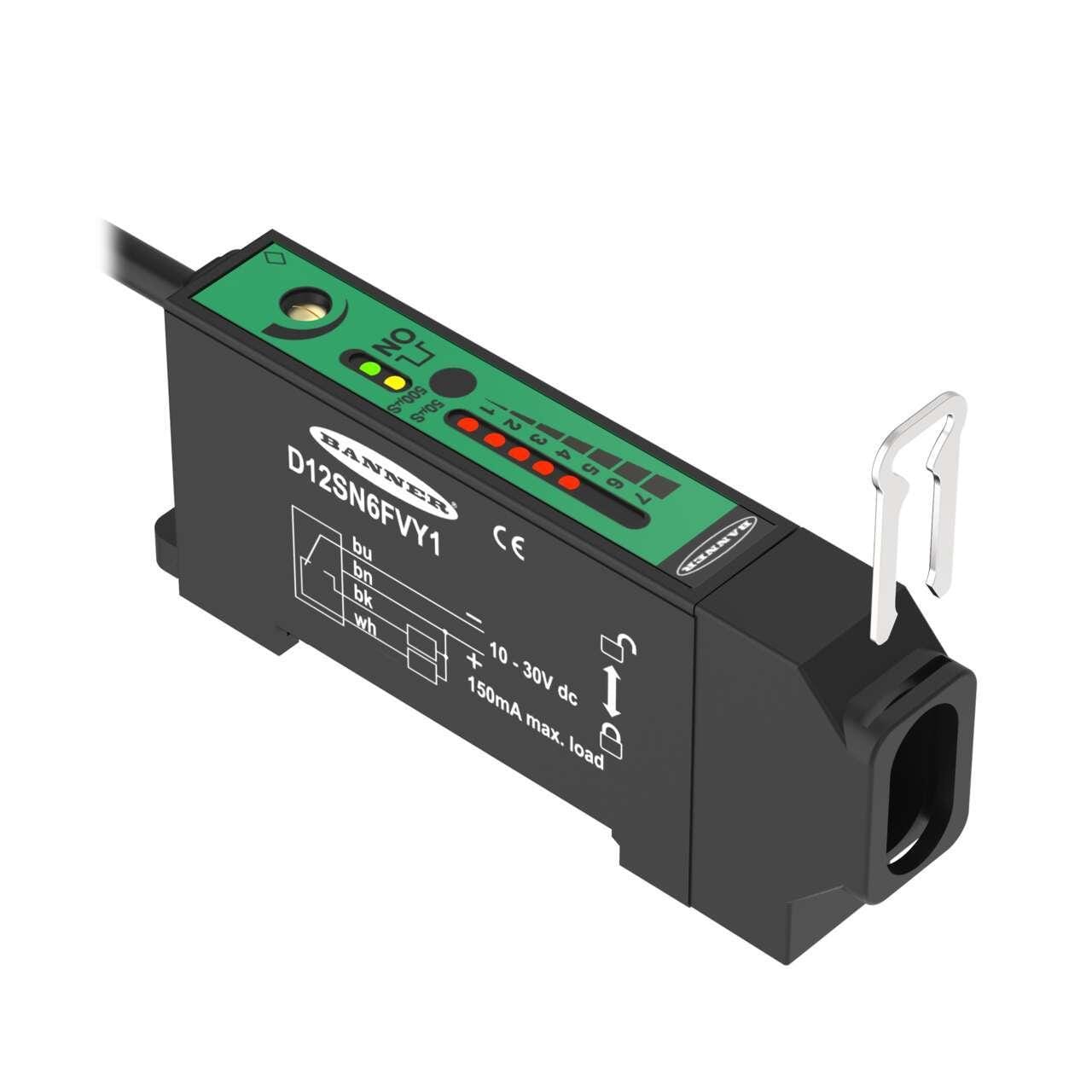 TURCK BANNER SRL TUK3035505 Amplificatore a Fibra D12 cavo 2m