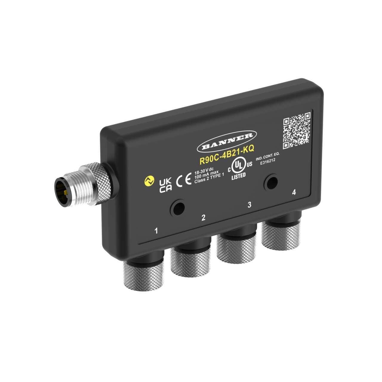 TURCK BANNER SRL TUK30811892 Hub IO-Link R90 4 porte NPN/PNP