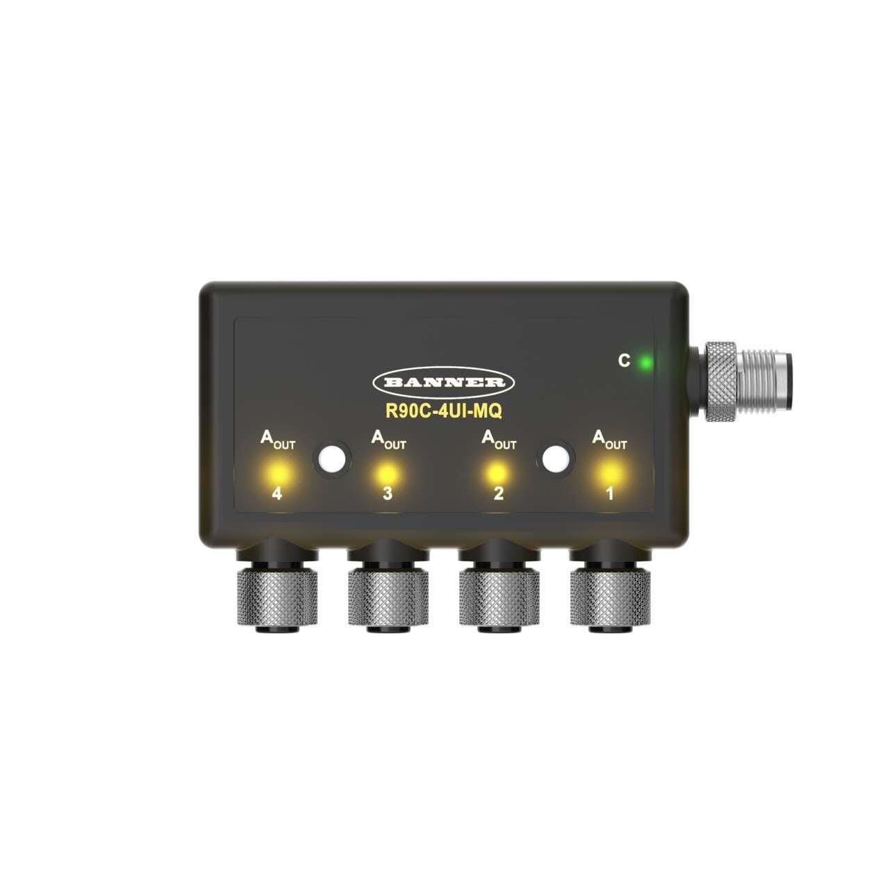 TURCK BANNER SRL TUK30813596 RS485 Hub R90 4 porte Analogiche