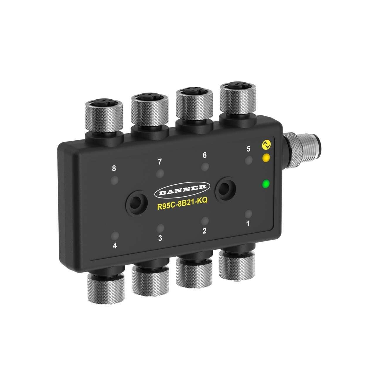 TURCK BANNER SRL TUK30813595 Hub IO-Link R95 8 porte NPN/PNP