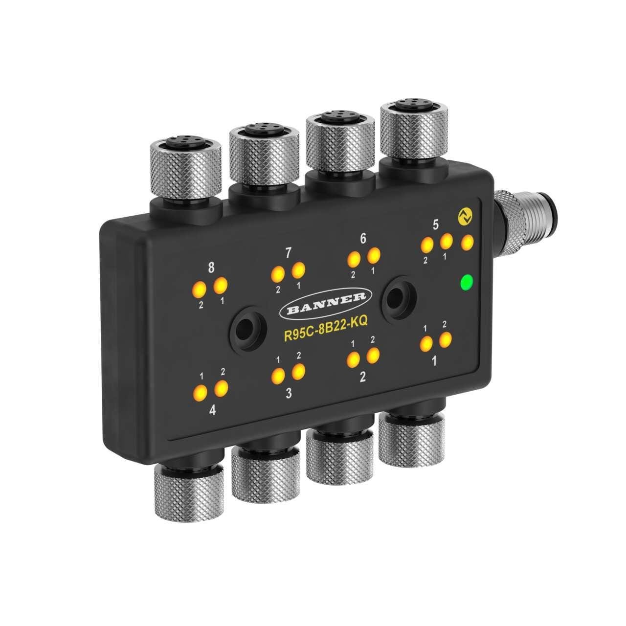 TURCK BANNER SRL TUK30814771 Hub IO-Link R95 8 porte NPN/PNP