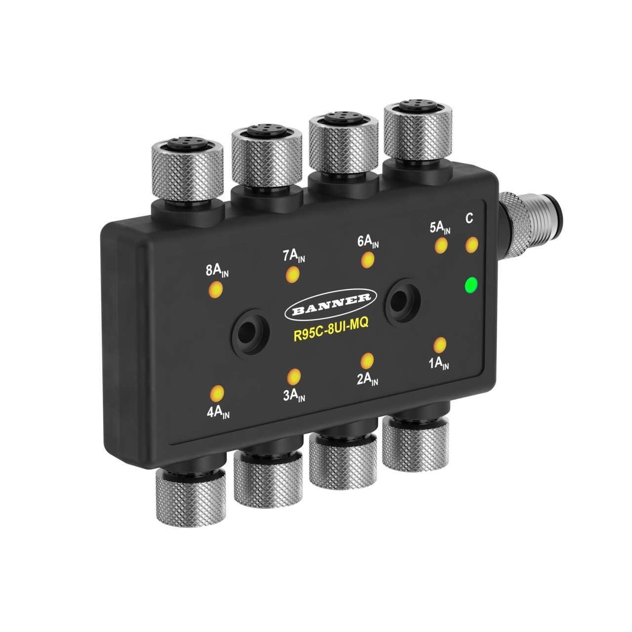 TURCK BANNER SRL TUK30814472 RS485 Hub R95 8 porte Analogiche