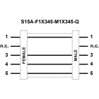 TURCK BANNER SRL - TUK30812204 Connetore Integral M12 , Integral M12