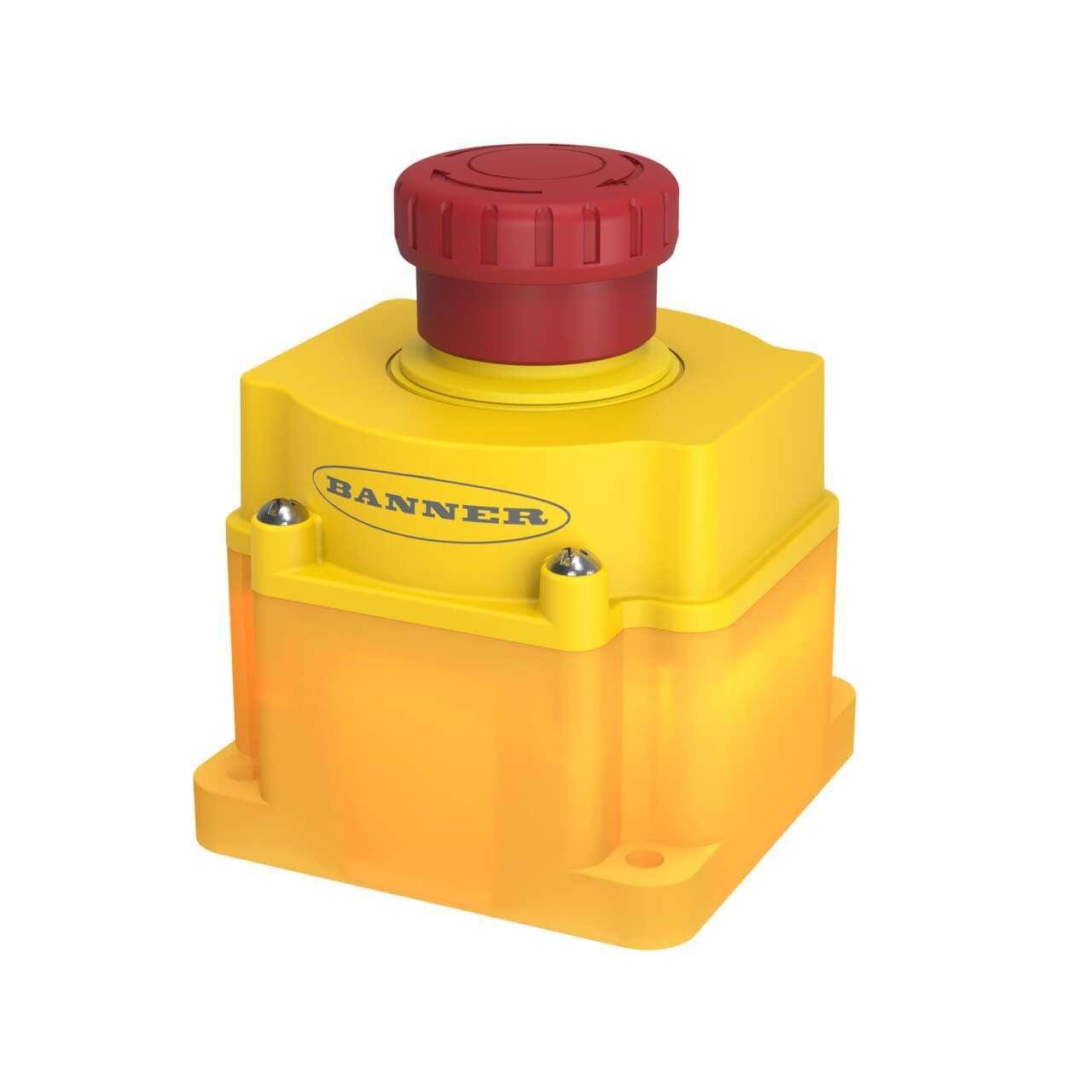 TURCK BANNER SRL TUK3029989 Pulsante di Emergenza Base Piatta Colore