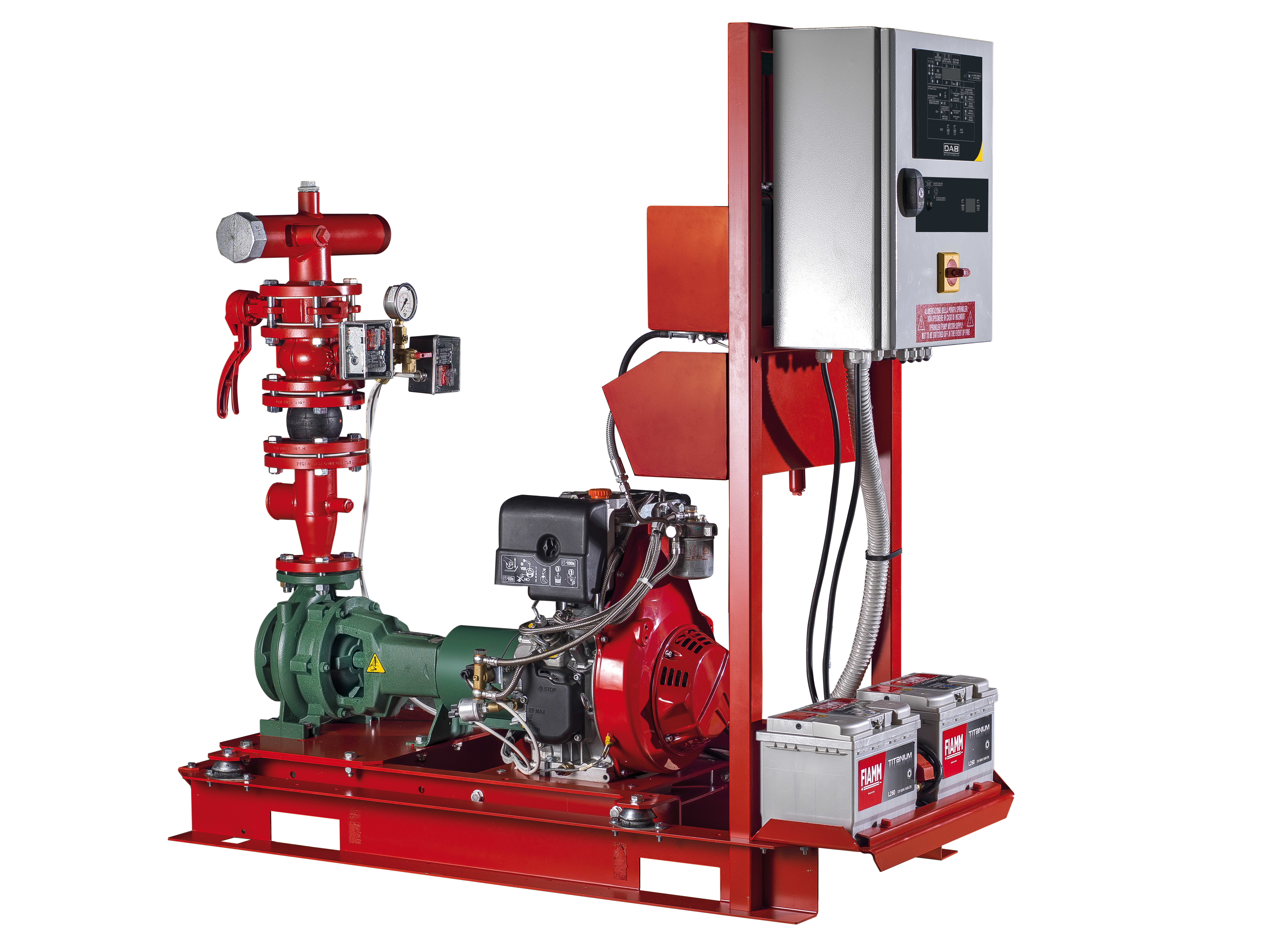 DAB PUMPS SPA - DAB60174524 1KDN 32-200/210 11 MD EN12845 COMPACT-JE