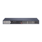HIKVISION ITALY SRL HIK301801516 DS-3E0520HP-E SWITCH GIGABIT UNMAN 16 PO