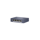 HIKVISION ITALY SRL - HIK301801511 DS-3E0505HP-E : SWITCH GIGABIT HI-POE METALLICO