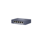 HIKVISION ITALY SRL - HIK301801511 DS-3E0505HP-E SWITCH GIGABIT UNMAN 4 POE
