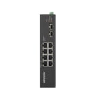 HIKVISION ITALY SRL HIK301801604 DS-3T0510HP-E/HS SWITCH DIN GIGABIT 8 PO