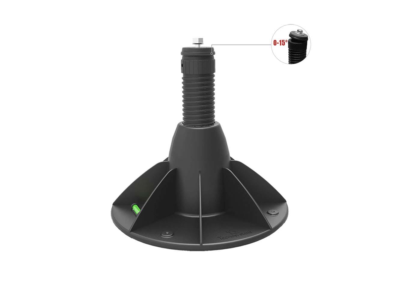 TECNOSYSTEMI SPA SOC TNS11105405 PIEDONE A PAVIMENTO REG. COL BLACK E SNO