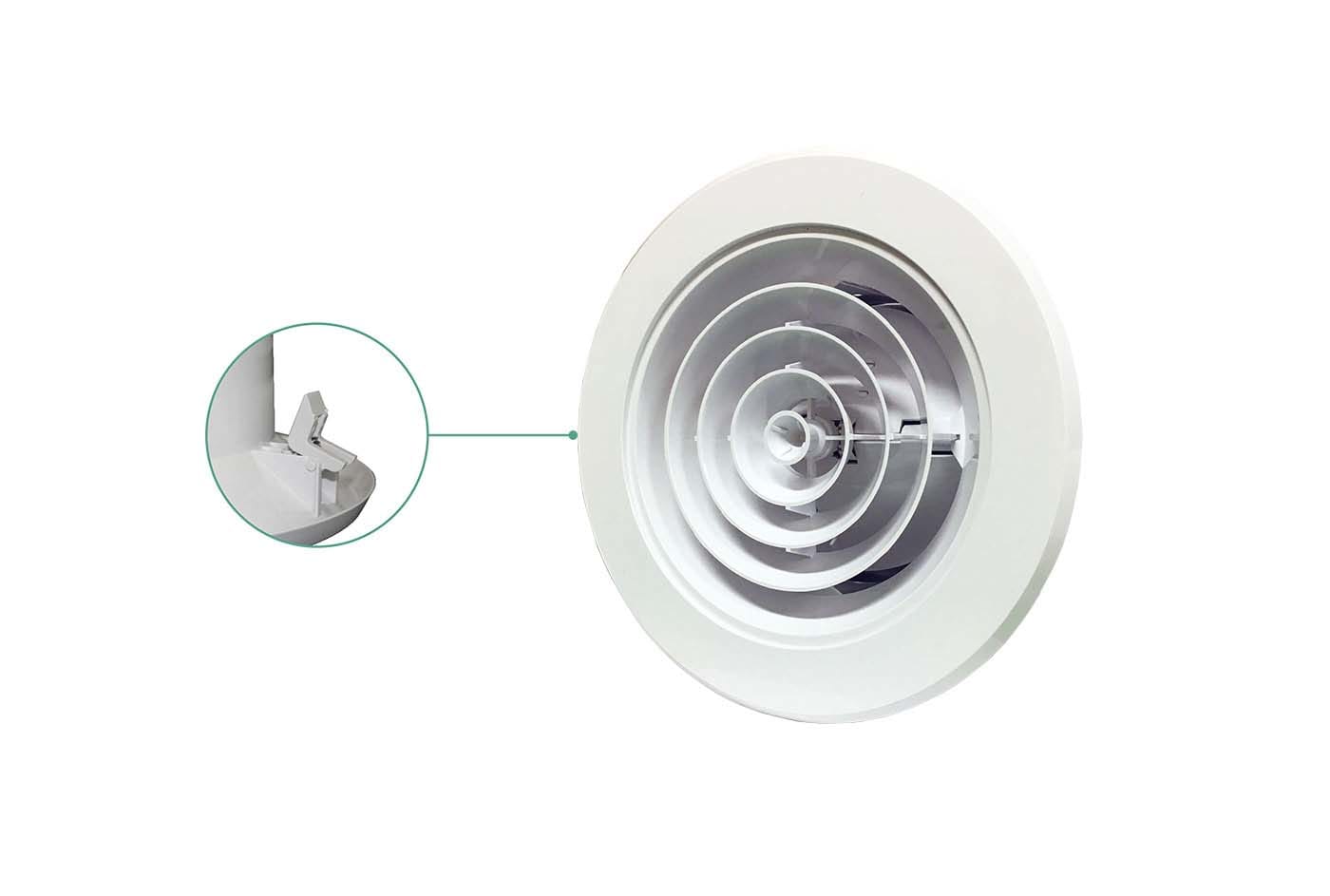 TECNOSYSTEMI SPA SOC TNS11176000 DIFFUSORE CIRCOLARE MULTIJET IN ABS BIAN