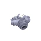 TECNOSYSTEMI SPA SOC TNSGAD600001 DEVIATORE DI FLUSSO A T CON SERRANDA M