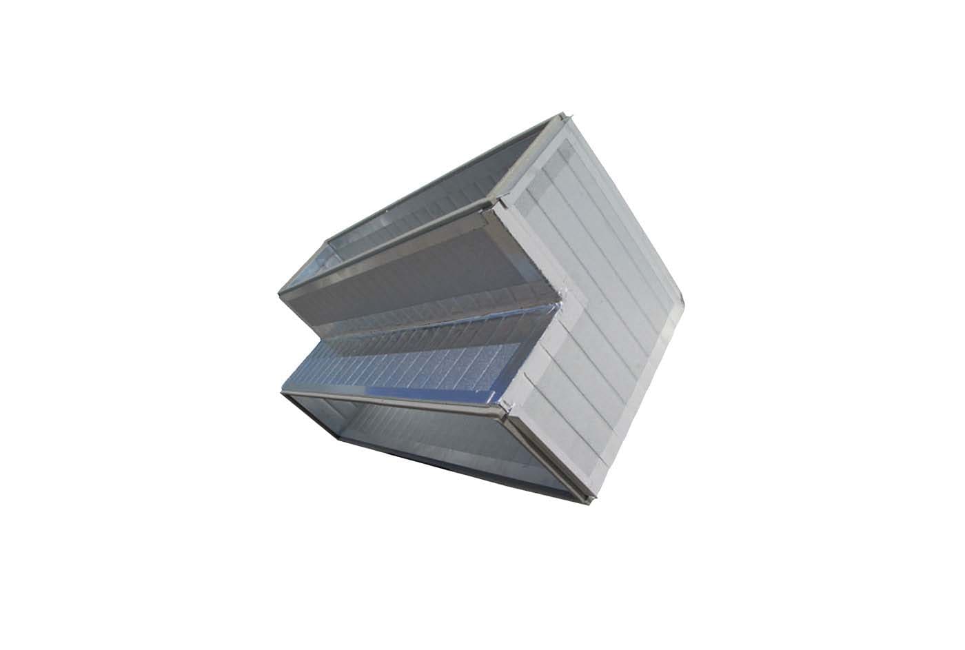 TECNOSYSTEMI SPA SOC TNS11161604 PLENUM DI RIPRESA SU MISURA IN PAL ALLUM