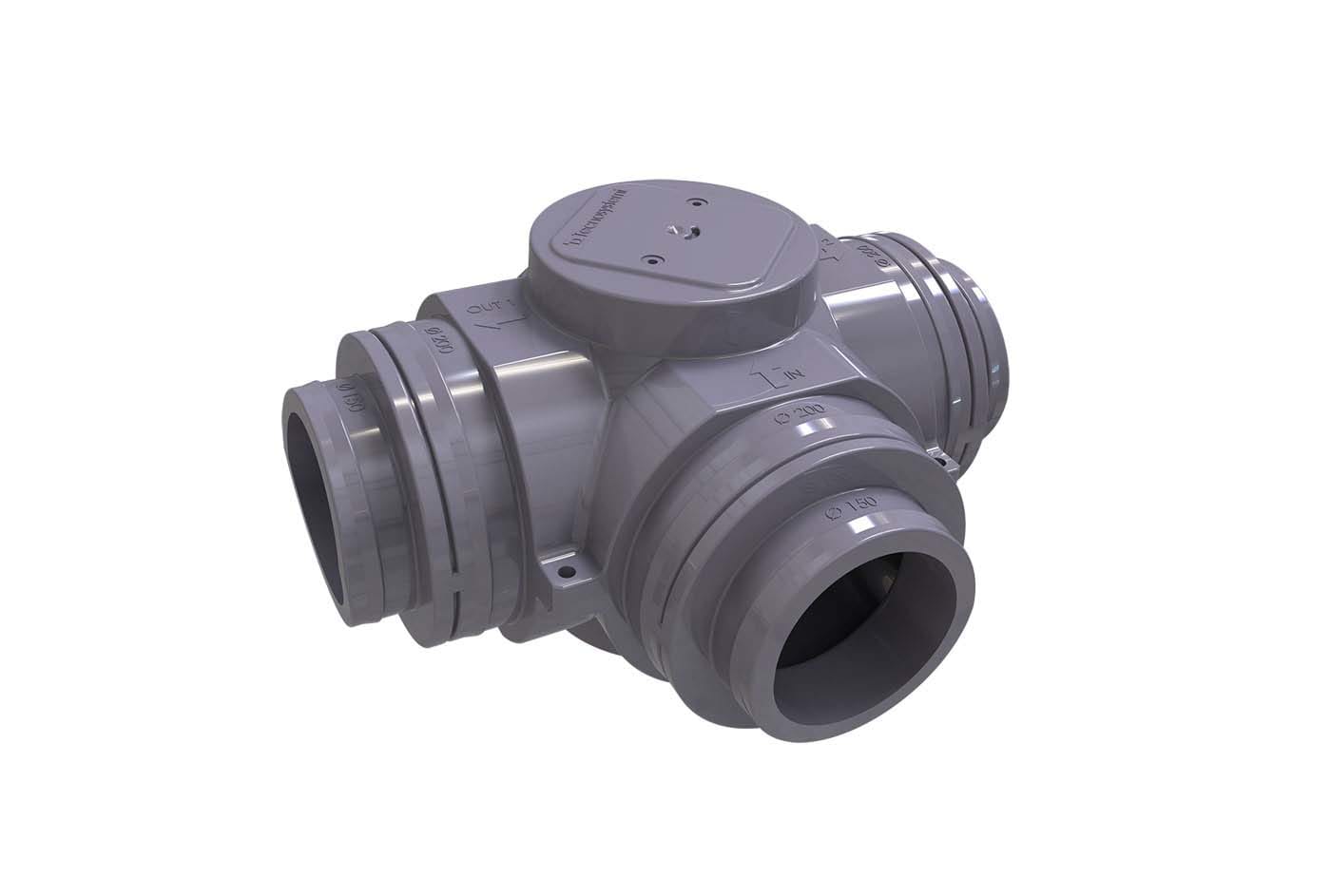 TECNOSYSTEMI SPA SOC TNSPWD400194 DERIVAZIONE MULTIPLA A T IN POLISTIRENE