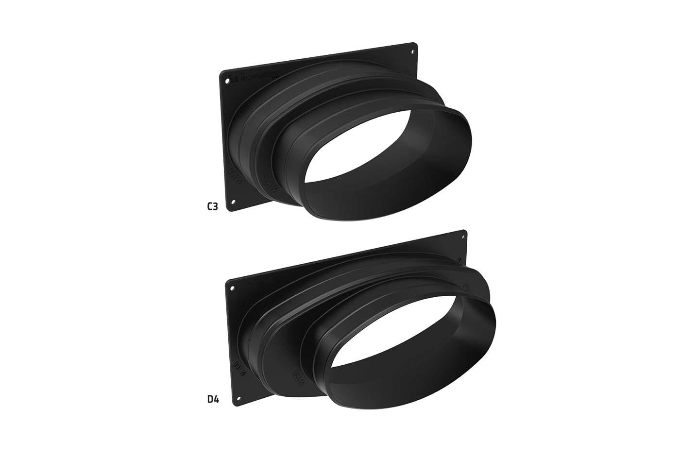 TECNOSYSTEMI SPA SOC TNSPWD500009 COLLARINO OVALE PER PLENUM MOD.C3 - D125
