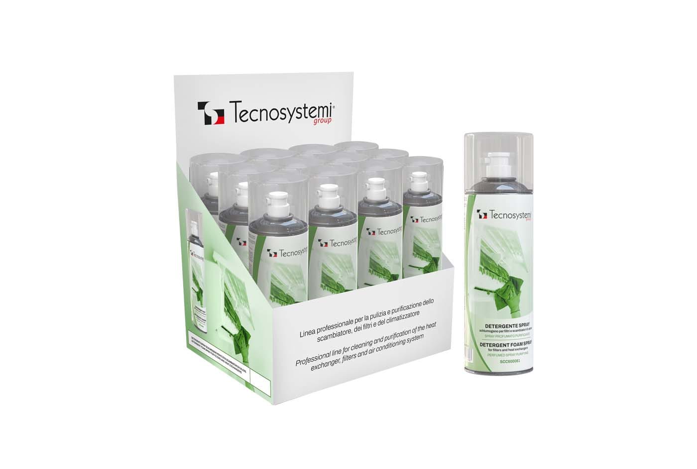 TECNOSYSTEMI SPA SOC TNSSCC600081BOX DETERGENTE SPRAY SCHIUMOGENO PER FILTRI
