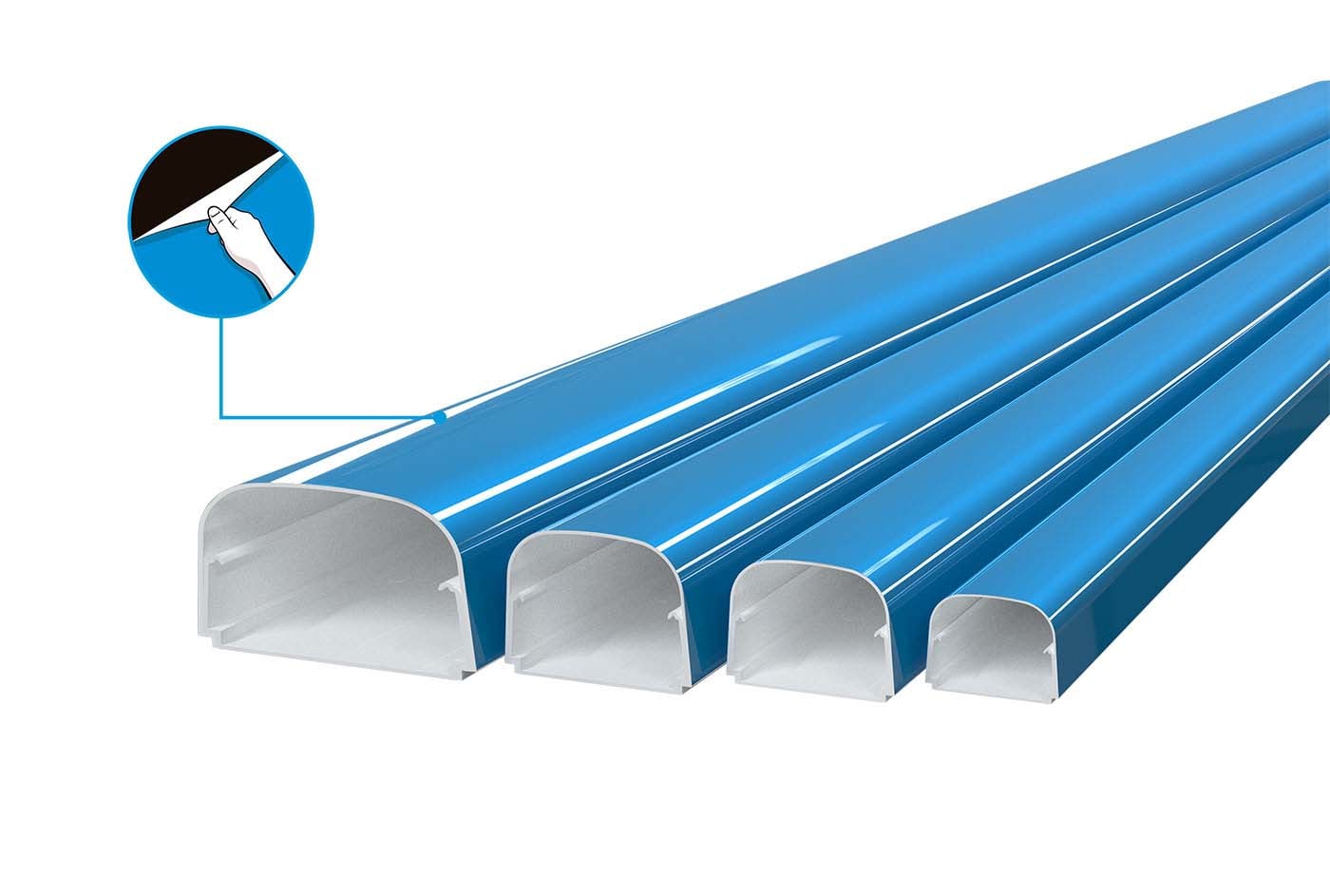 TECNOSYSTEMI SPA SOC - TNSSCD100106 CANALINA LINEA OPTIMA TP FULL COVER CON