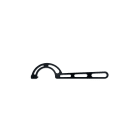TECNOSYSTEMI SPA SOC TNSSCD500024 CHIAVE IN METALLO PER REGOLAZIONE SUPPOR